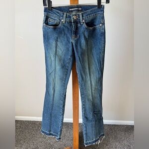 bebe Blue Straight Leg Women's Jeans Size 25